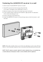 Предварительный просмотр 5 страницы AURATON R25 RT Owner'S Manual