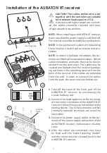 Preview for 8 page of AURATON R30 RT Owner'S Manual