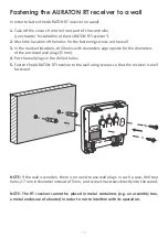 Preview for 10 page of AURATON R30 RT Owner'S Manual