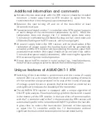 Preview for 14 page of AURATON RTH User Manual