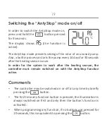 Preview for 19 page of AURATON S03 RTH User Manual