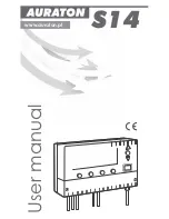 AURATON S14 User Manual предпросмотр