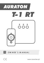 Предварительный просмотр 1 страницы AURATON T-1 RT Owner'S Manual