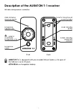 Предварительный просмотр 3 страницы AURATON T-1 RT Owner'S Manual