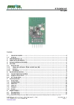 AUREL 650201515G User Manual предпросмотр