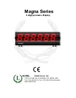 Предварительный просмотр 1 страницы AUREL Magna Series Manual