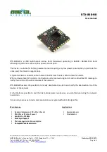 Предварительный просмотр 1 страницы AUREL RTX-868-NB User Manual