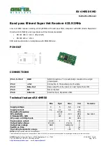 AUREL RX-4MR50-SMD Instruction Manual preview