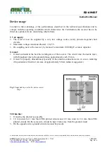 Предварительный просмотр 4 страницы AUREL RX-AM4SF Instruction Manual