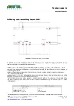 Предварительный просмотр 4 страницы AUREL TX 434 SMALL IA Instruction Manual