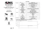 Предварительный просмотр 1 страницы AURES HUB-RETAIL-KL18.1 Product Manual