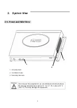 Предварительный просмотр 9 страницы AURES INEOS 800 II User Manual