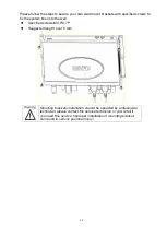 Предварительный просмотр 14 страницы AURES INEOS 800 II User Manual