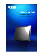 Предварительный просмотр 1 страницы AURES LCDWIDE 22' FP Series User Manual