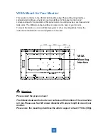 Предварительный просмотр 11 страницы AURES LCDWIDE 22' FP Series User Manual