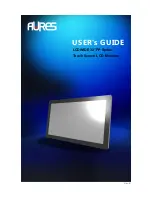 Preview for 1 page of AURES LCDWIDE 32 inch FP Series User Manual