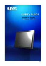 Предварительный просмотр 1 страницы AURES LCDWIDE15 FP Series User Manual