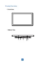 Предварительный просмотр 7 страницы AURES LCDWIDE15 FP Series User Manual