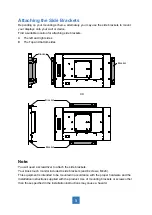 Предварительный просмотр 8 страницы AURES LCDWIDE15 FP Series User Manual