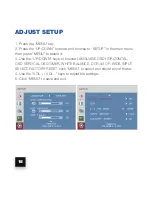 Предварительный просмотр 20 страницы Auria EQ248C User Manual