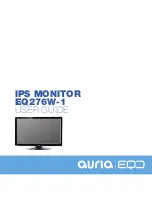 Предварительный просмотр 1 страницы Auria EQ276W-1 User Manual