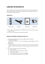 Preview for 6 page of Auria EQ3266P User Manual