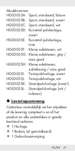 Предварительный просмотр 42 страницы Auriol 10 BAR Operation And Safety Notes