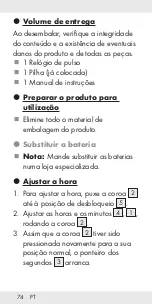 Предварительный просмотр 75 страницы Auriol 10 BAR Operation And Safety Notes