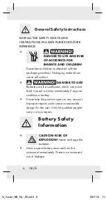 Preview for 6 page of Auriol 101166-14- 07 Operation And Safety Notes