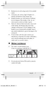 Preview for 7 page of Auriol 101166-14- 07 Operation And Safety Notes