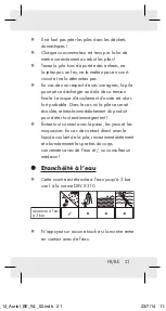 Preview for 21 page of Auriol 101166-14- 07 Operation And Safety Notes