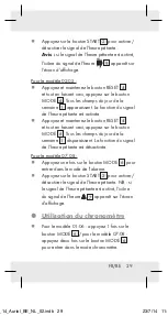 Preview for 29 page of Auriol 101166-14- 07 Operation And Safety Notes