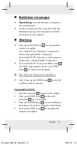 Preview for 37 page of Auriol 101166-14- 07 Operation And Safety Notes