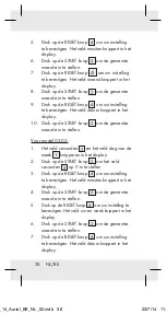 Preview for 38 page of Auriol 101166-14- 07 Operation And Safety Notes