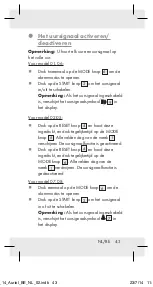 Preview for 43 page of Auriol 101166-14- 07 Operation And Safety Notes