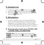 Preview for 7 page of Auriol 101503 Operation And Safety Notes