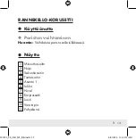 Preview for 13 page of Auriol 101503 Operation And Safety Notes