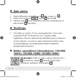 Preview for 14 page of Auriol 101503 Operation And Safety Notes