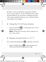 Preview for 17 page of Auriol 104853-14-01 Operation And Safety Notes