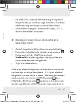 Preview for 57 page of Auriol 104853-14-01 Operation And Safety Notes