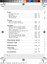 Preview for 70 page of Auriol 104853-14-01 Operation And Safety Notes