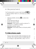 Preview for 84 page of Auriol 104853-14-01 Operation And Safety Notes