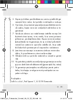 Preview for 89 page of Auriol 104853-14-01 Operation And Safety Notes