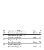 Preview for 2 page of Auriol 107478 Operation And Safety Notes