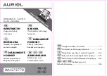 Preview for 1 page of Auriol 2-LD4186 Usage And Safety Instructions