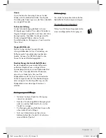 Preview for 15 page of Auriol 20-60 X 60 SPOTTING SCOPE Operation And Safety Notes