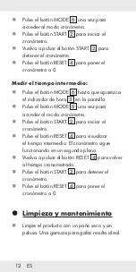 Preview for 12 page of Auriol 270525 Operation And Safety Notes