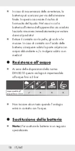 Preview for 18 page of Auriol 270525 Operation And Safety Notes