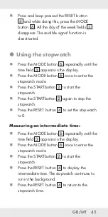 Preview for 45 page of Auriol 270525 Operation And Safety Notes