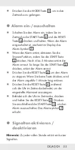 Preview for 55 page of Auriol 270525 Operation And Safety Notes